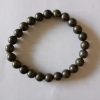 Pyrite Gold Bracelet 8 mm